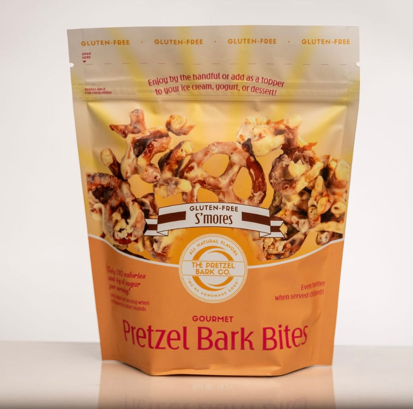 Our Smore's Gluten-Free Gourmet Pretzel Bark Bites (16oz)